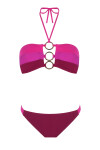 STRAPLESS BIKINI WITH HOOP ACCESSORY