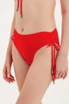 YÜKSEL WAIST SIDE PATTERNED BIKINI BOTTOM