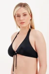 BIKINI TOP WITH ACCESSORY DETAIL