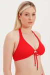 BIKINI TOP WITH ACCESSORY DETAIL