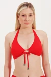 BIKINI TOP WITH ACCESSORY DETAIL