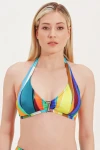 BIKINI TOP WITH ACCESSORY DETAIL