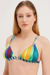 BIKINI TOP WITH ACCESSORY DETAIL