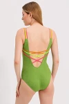 ACCESSORY DETAILED SWIMSUIT