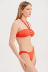 STRAPLESS BIKINI WITH HALTER TIE