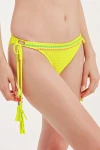 GLASS BEAD DETAIL BIKINI BOTTOM