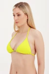 TRIANGLE BIKINI TOP WITH GLASS BEAD DETAIL