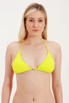 TRIANGLE BIKINI TOP WITH GLASS BEAD DETAIL