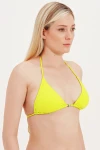 TRIANGLE BIKINI TOP WITH GLASS BEAD DETAIL