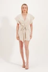 LINEN DRESS