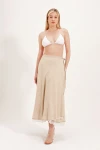 LINEN LONG SKIRT