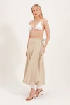 LINEN LONG SKIRT