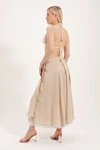 LINEN LONG SKIRT