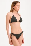 TRIANGLE BIKINI WITH METAL ACCESSORIES