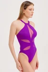 TULLE DETAILED SWIMSUIT