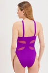 TULLE DETAILED SWIMSUIT