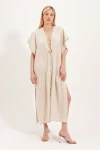 LONG LINEN DRESS