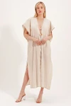 LONG LINEN DRESS