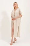 LONG LINEN DRESS